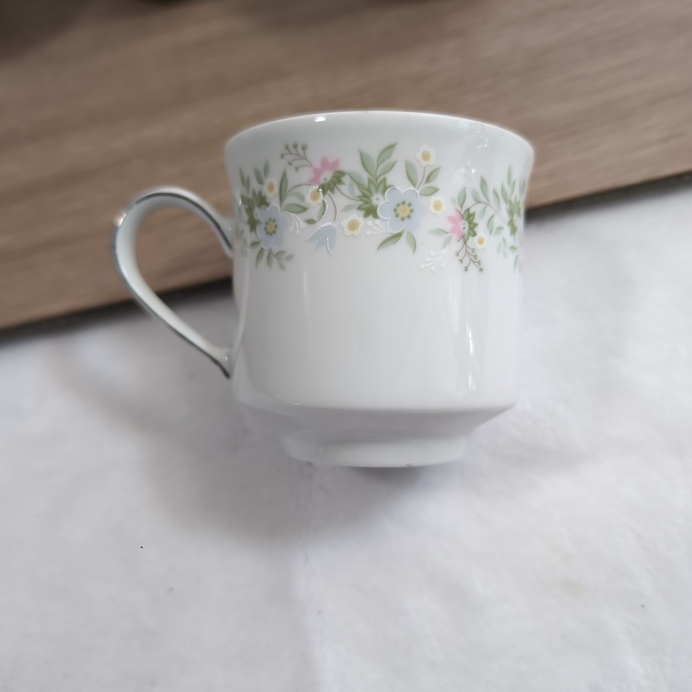 Johann Haviland Forever Spring Coffee Cups Set 4 Bavaria‎ Germany Floral 80s - Picture 3 of 9